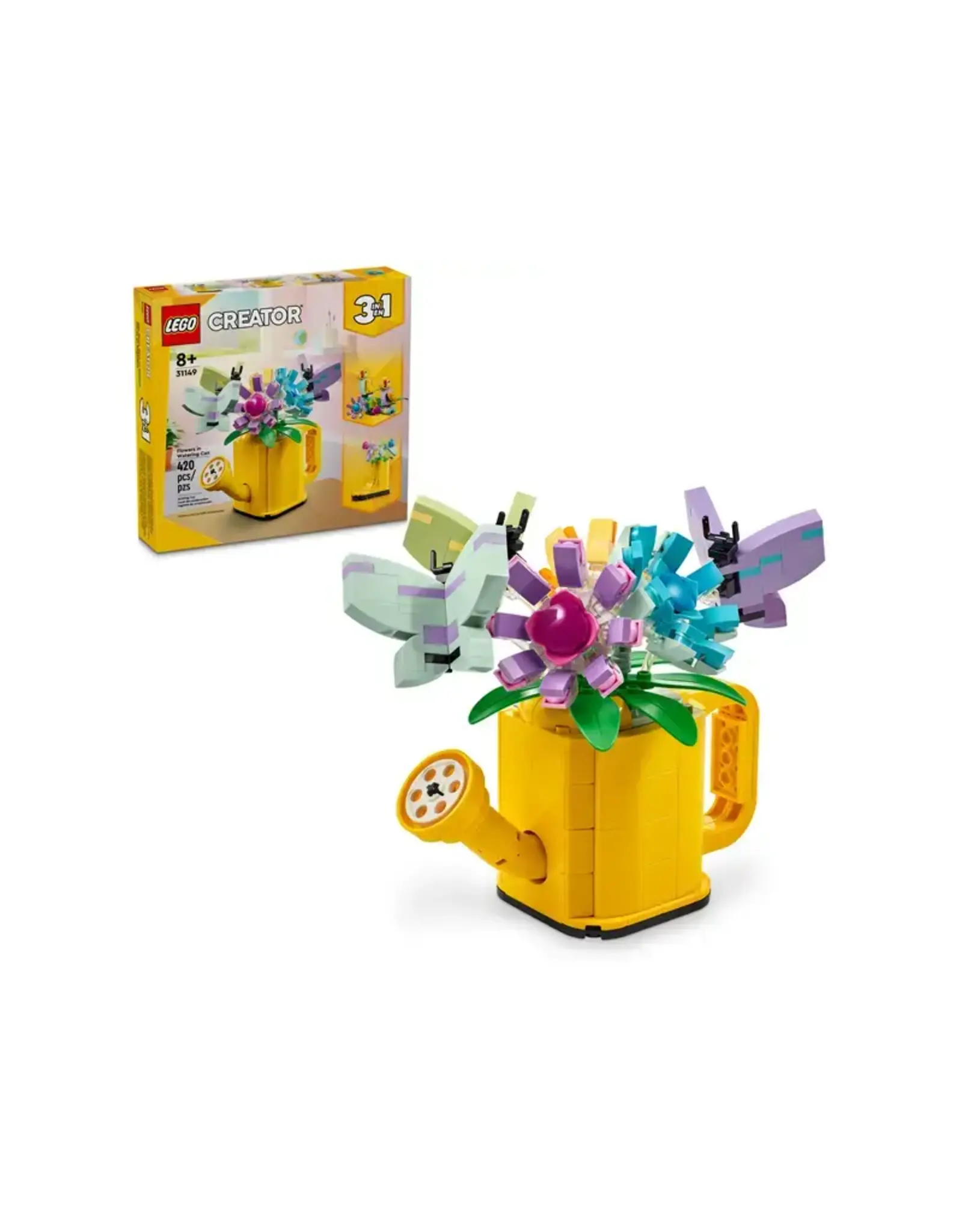 LEGO LEGO Creator 3 In 1 Flowers in Watering Can
