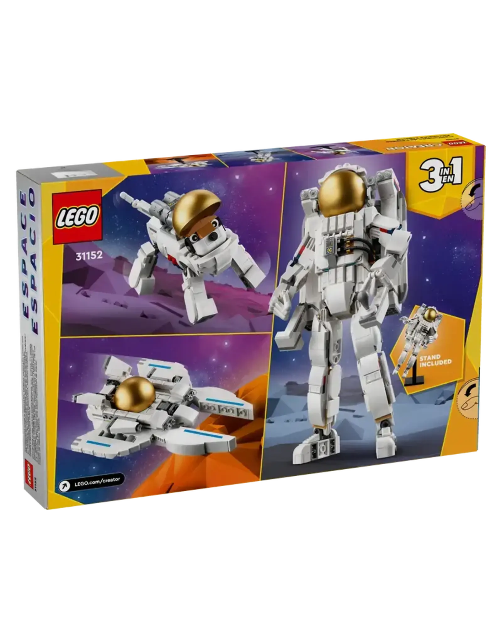 LEGO LEGO Creator 3 In 1 Space Astronaut
