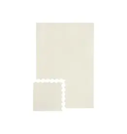 3 Sprouts Cream Foam Puzzle Play Mat