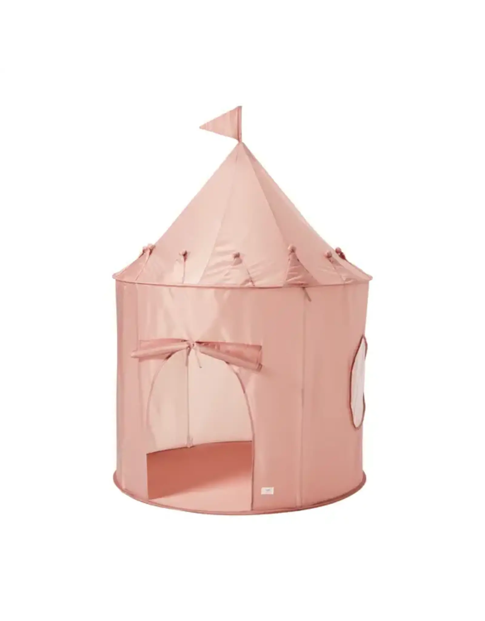3 Sprouts Recycled Fabric Play Tent Castle Misty Pink