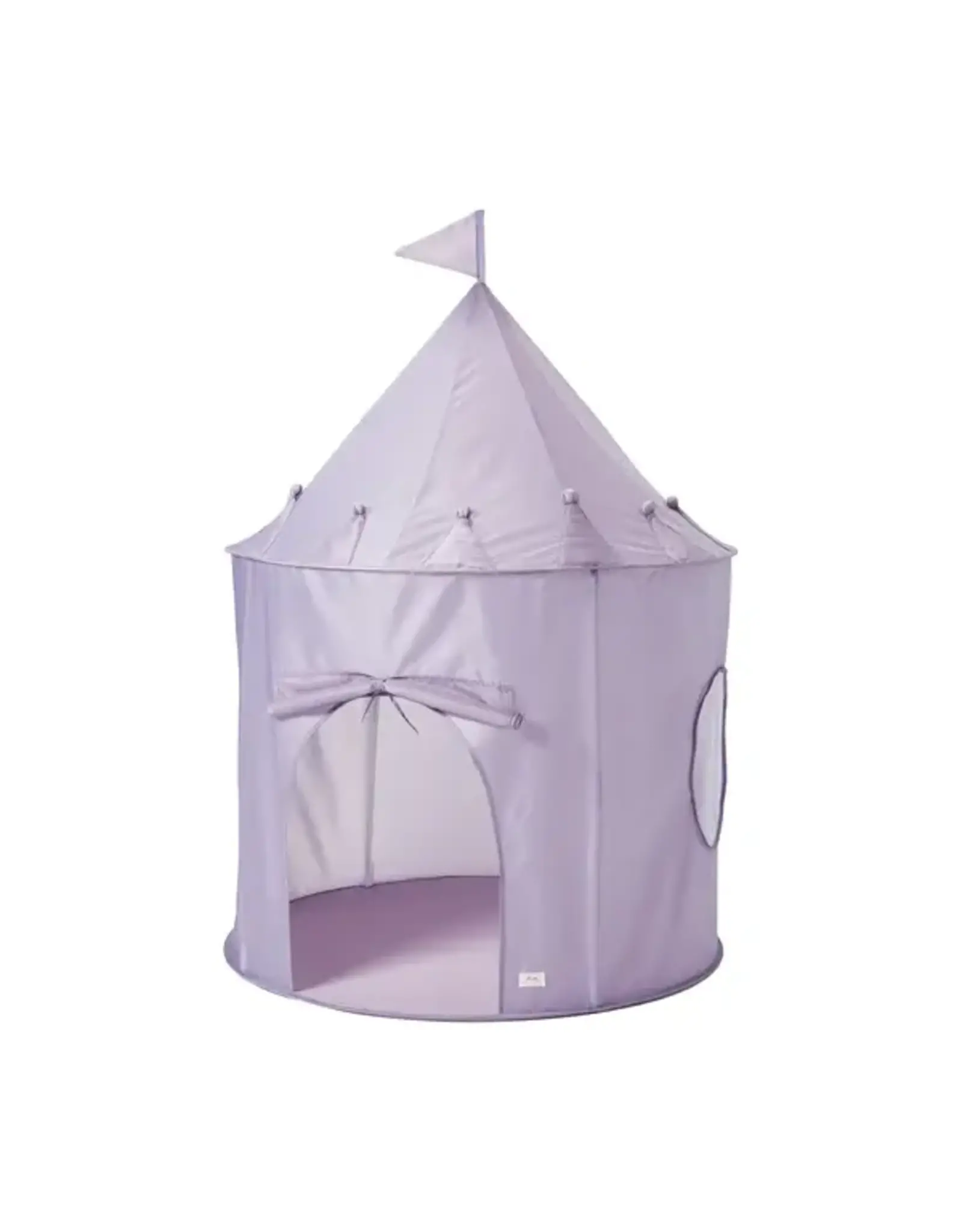 3 Sprouts Recycled Fabric Play Tent Castle Purple Iris