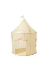 3 Sprouts Recycled Fabric Play Tent Castle Beige