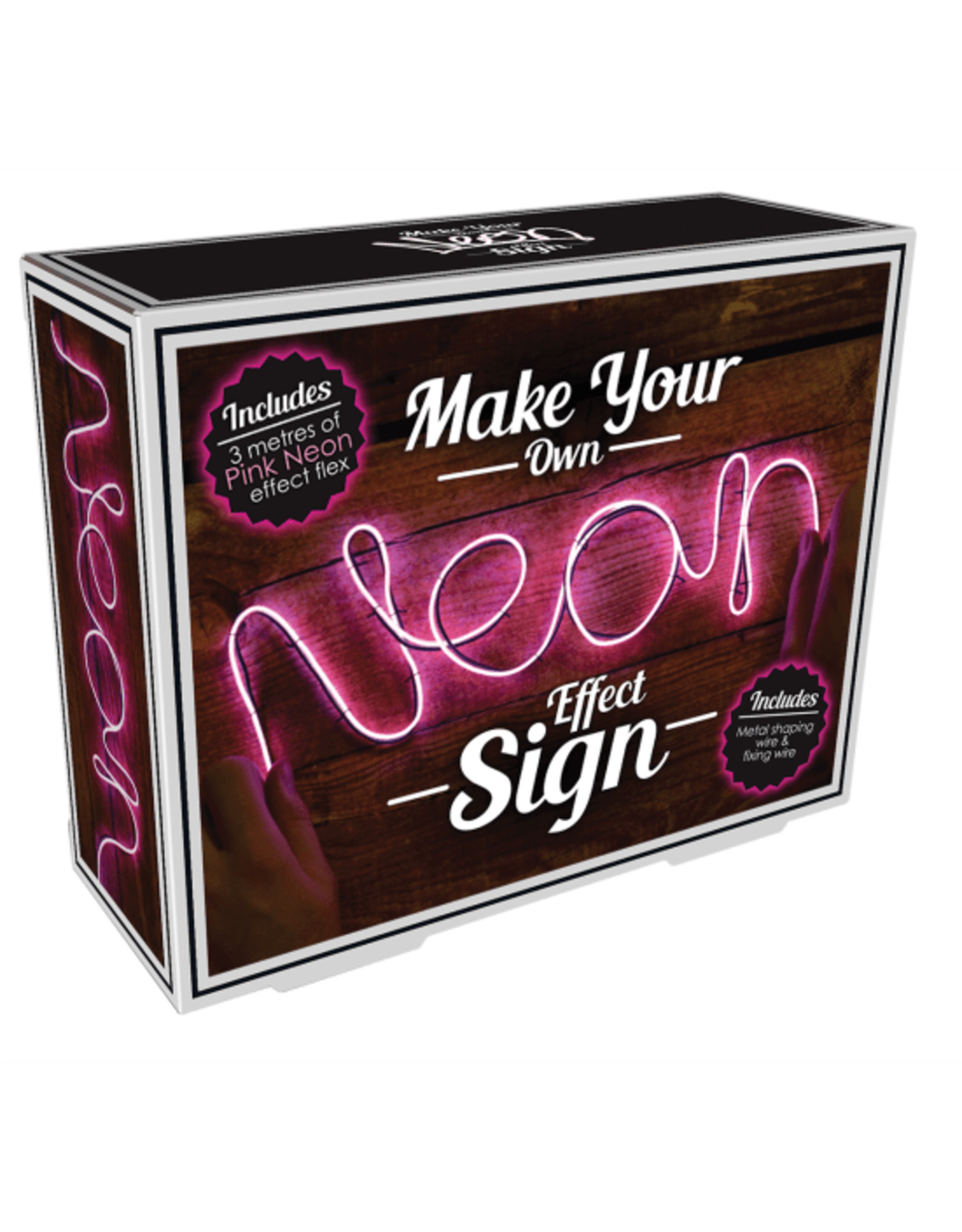 Iscream DIY Neon-Effect Pink Light