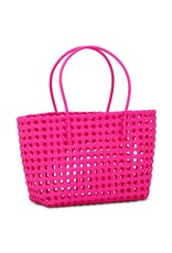 Iscream Large Pink Woven Tote
