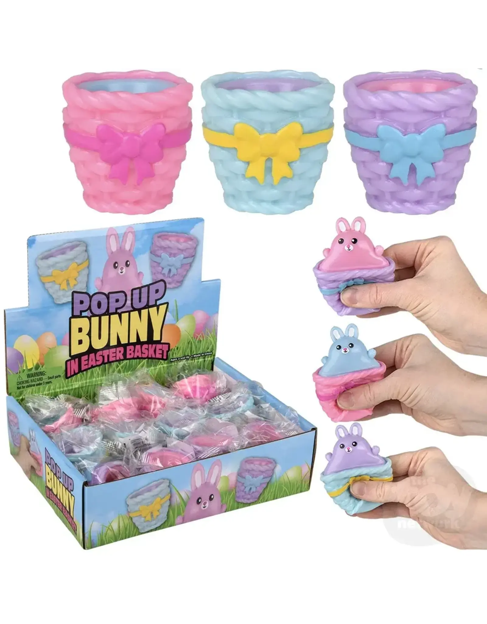 The Toy Network Squeezy Pop Up Bunny