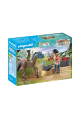 Playmobil Farrier Ben and Achilles