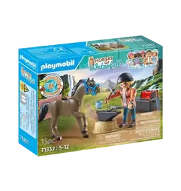 Playmobil Farrier Ben and Achilles