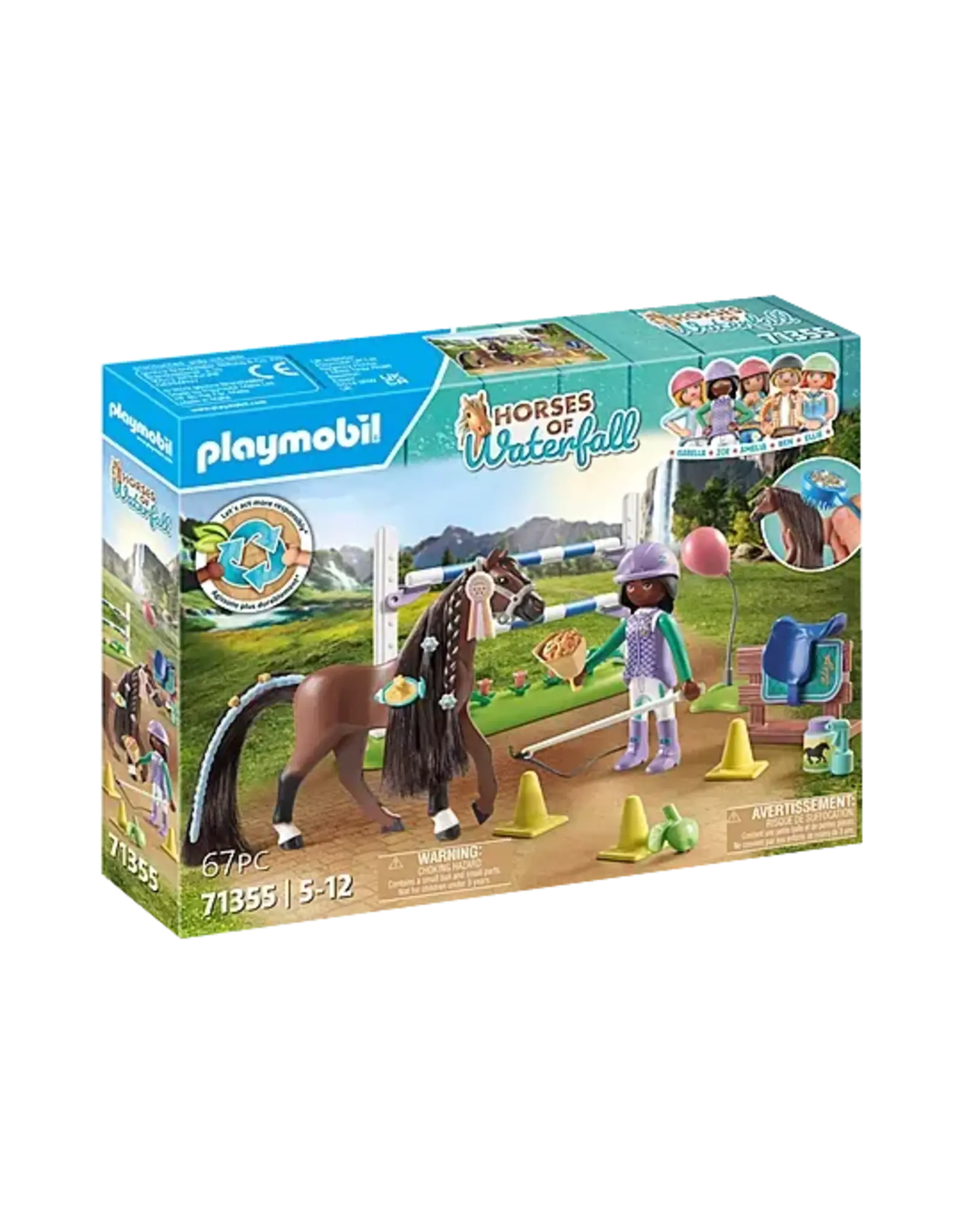 Playmobil Jumping Arena with Zoe and Blaze
