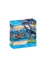 Playmobil Battle Against the Giant Octopus