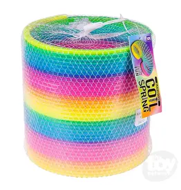 The Toy Network Jumbo Rainbow Coil Spring