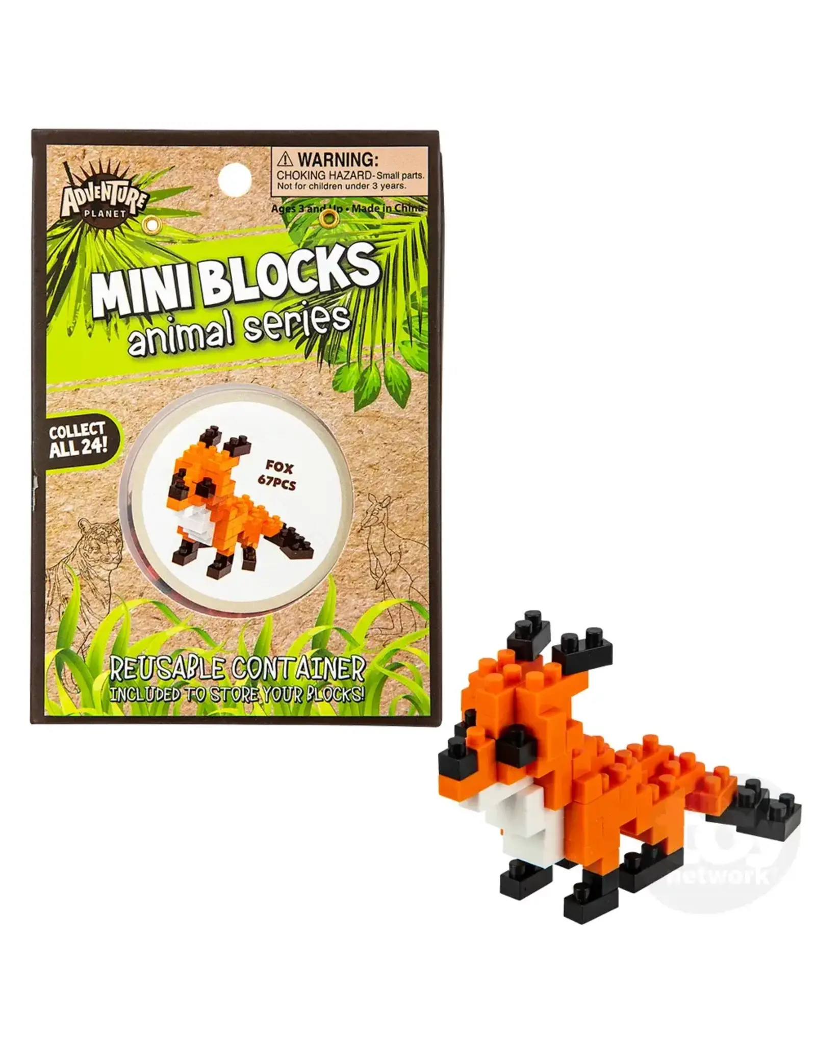 The Toy Network Mini Blocks Fox