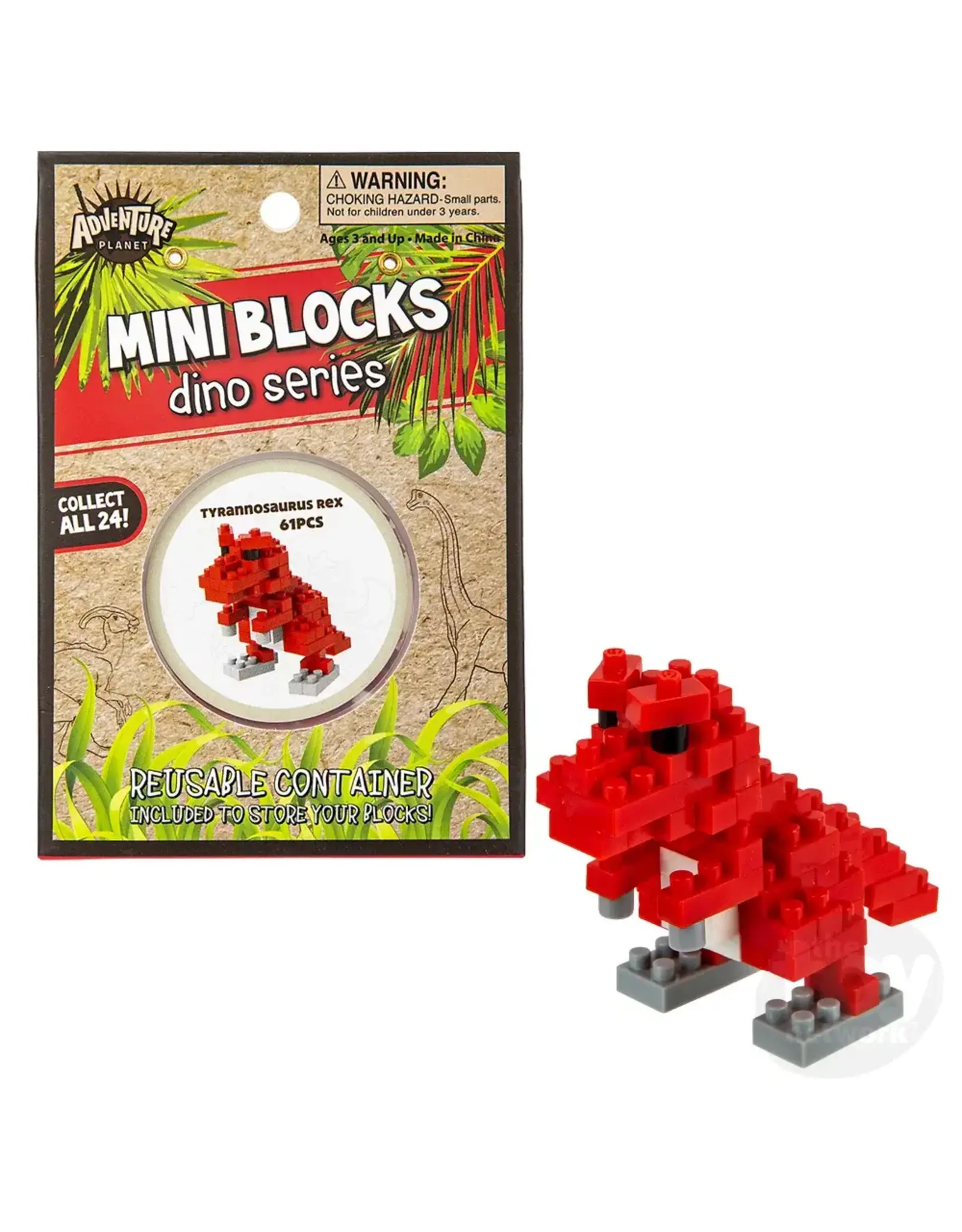 The Toy Network Mini Blocks T-Rex