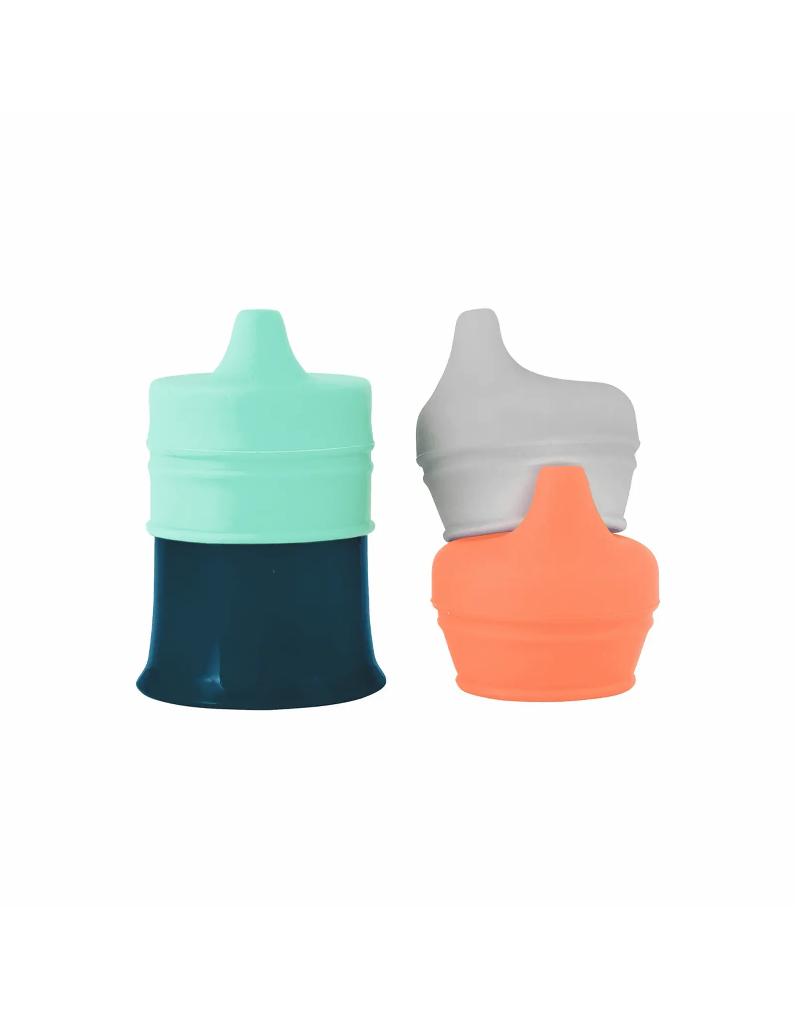 Boon SNUG Spout Universal Silicone Sippy Lids and Cup