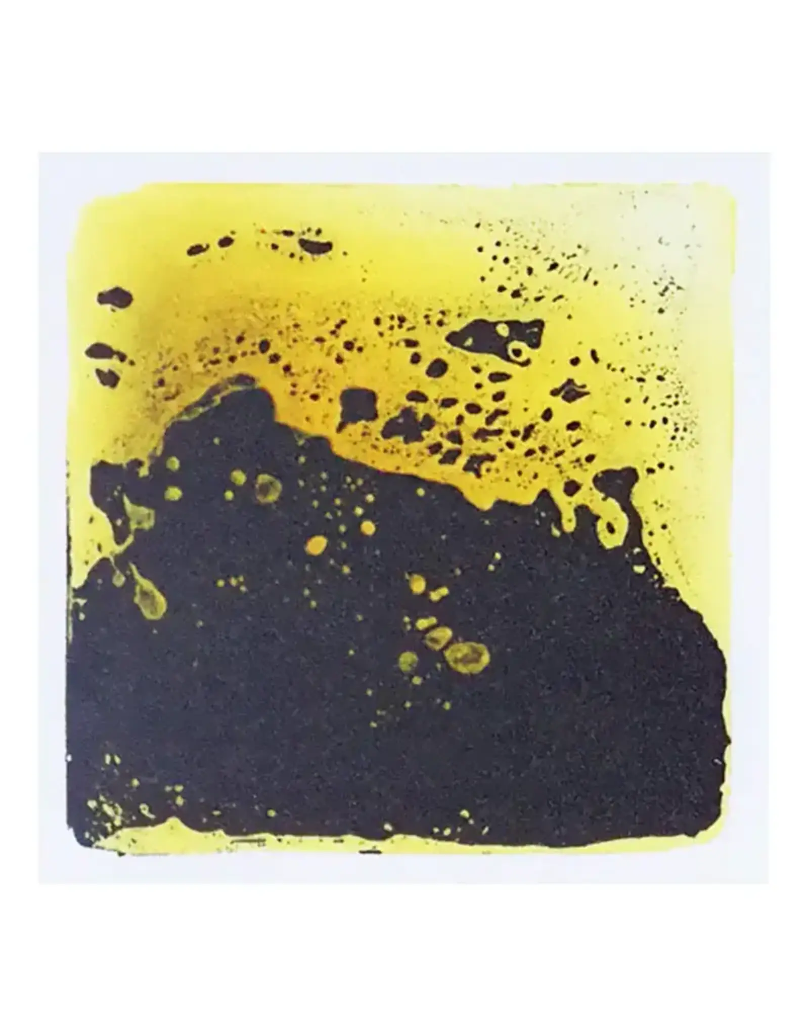Spooner Inc. Liquid Floor Tiles Yellow and Black