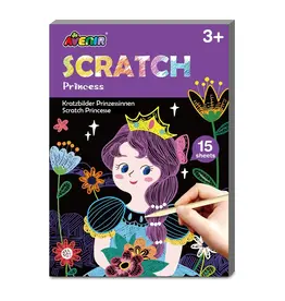 Avenir Mini Scratch Book Book Princess