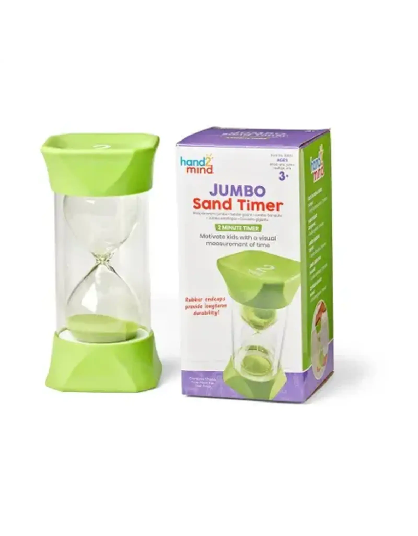 Hand2Mind Jumbo Sand Timer 2 Minutes