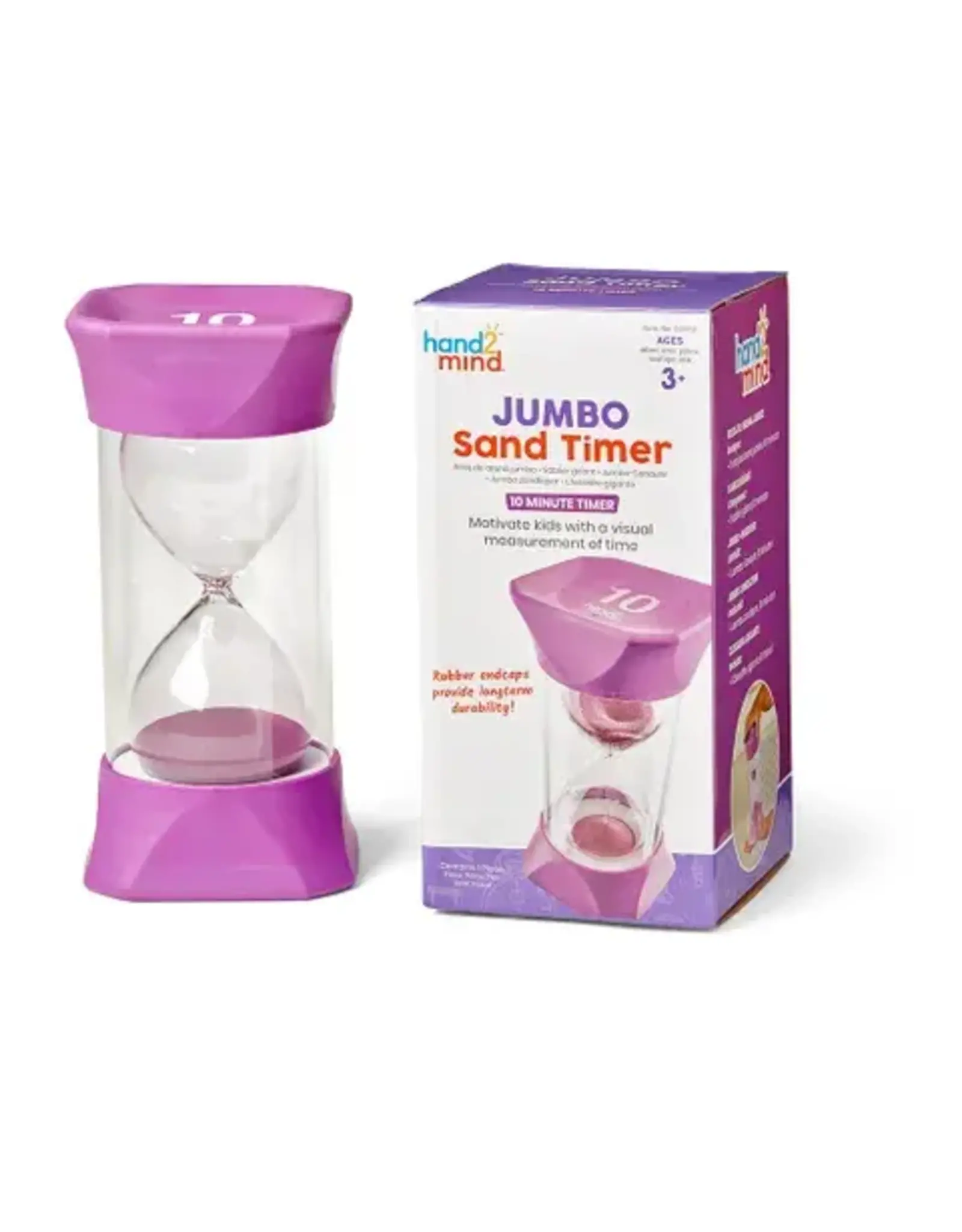 Hand2Mind Jumbo Sand Timer 10 Minutes