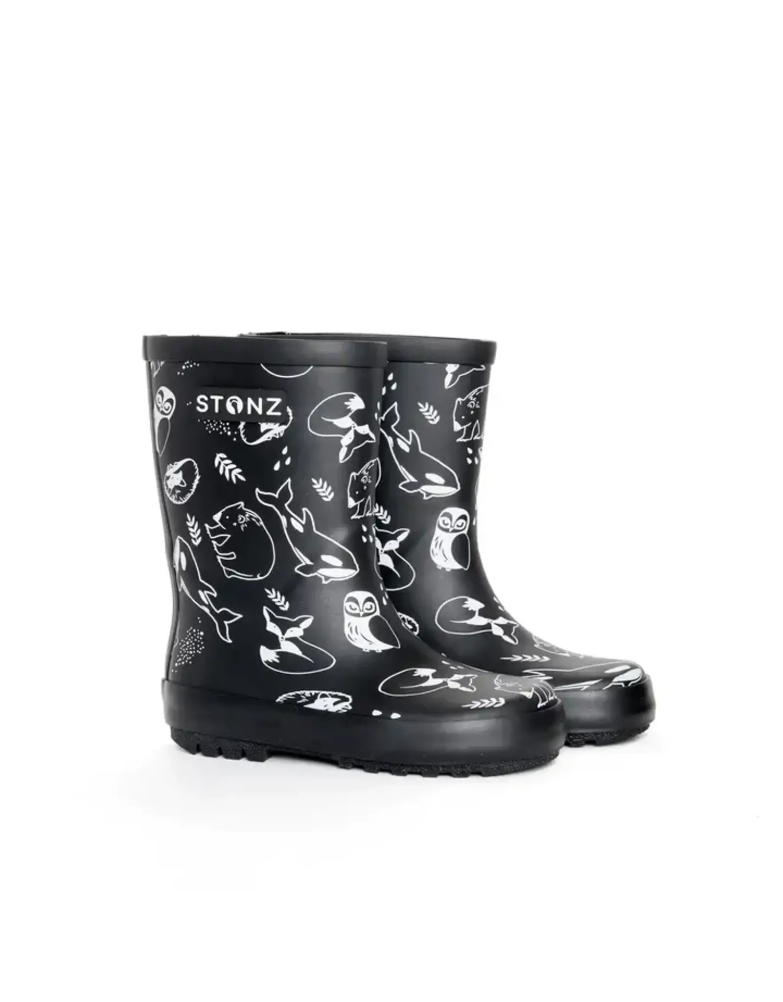Stonz Rain Boot Neo Black 1Y