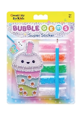 Creativity For Kids Bubble Gems Super Sticker Bubble Tea