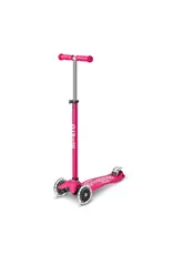 Micro Kickboard Micro Maxi Deluxe LED Kickboard Pink