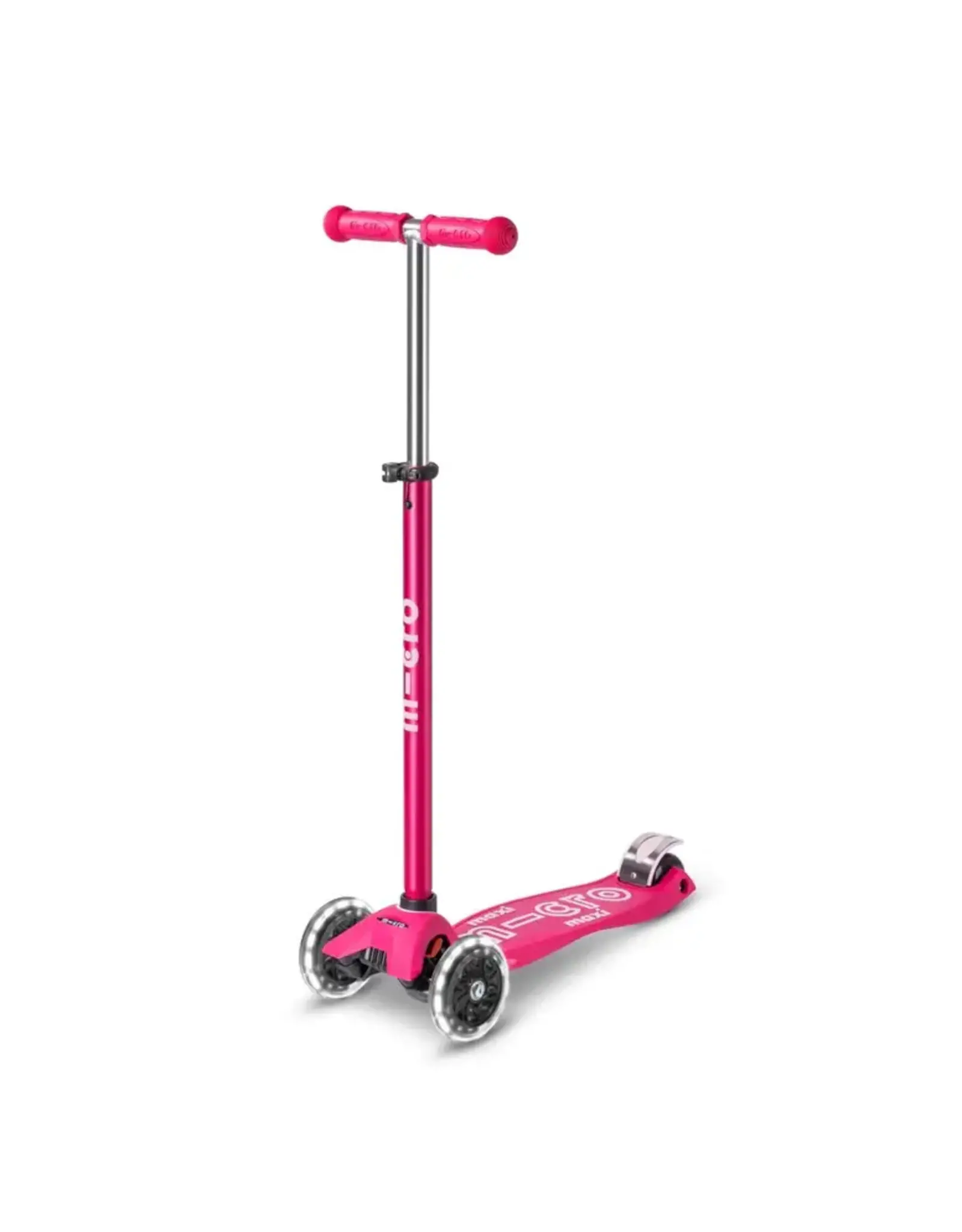 Micro Kickboard Micro Maxi Deluxe LED Kickboard Pink