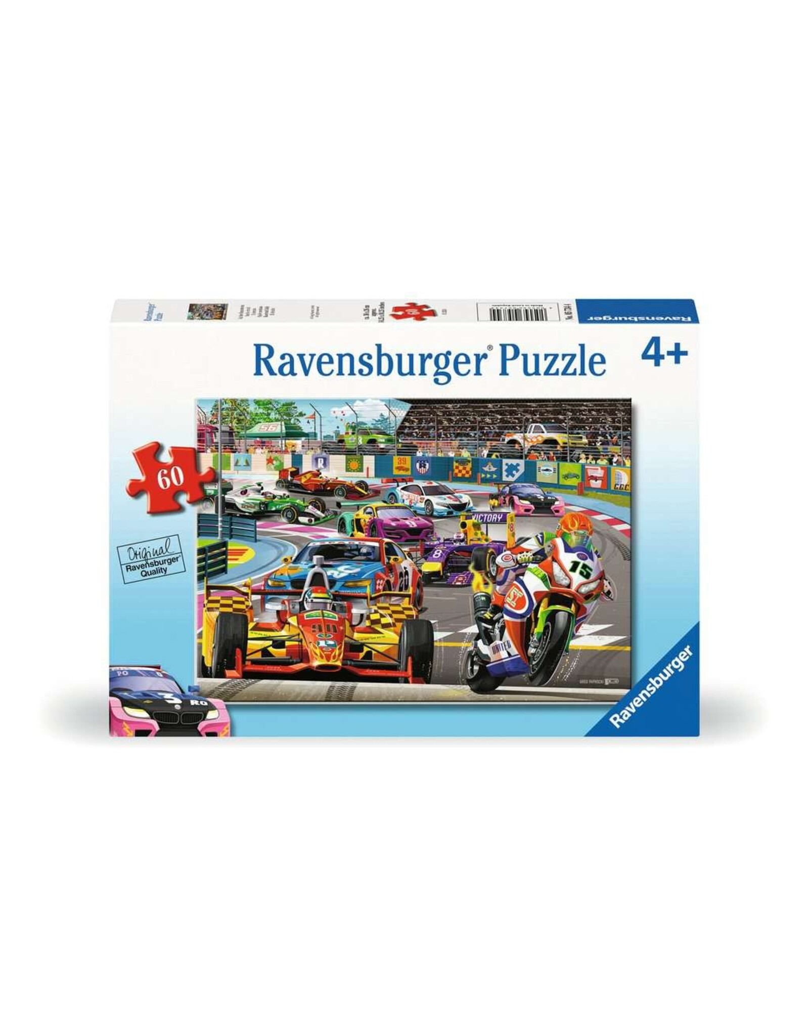 Ravensburger Racetrack Rally 60 Piece Puzzle