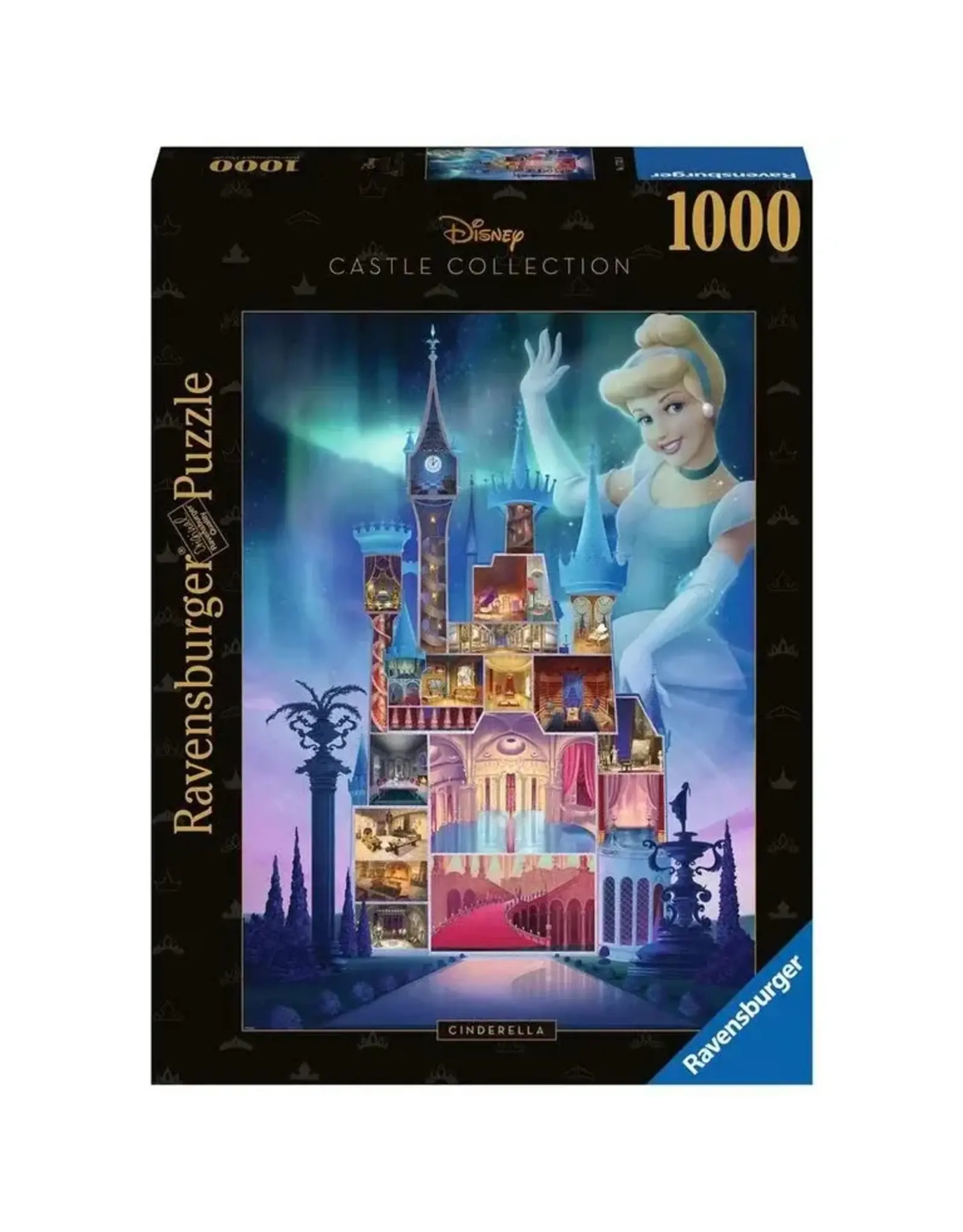 Ravensburger Disney Castle Cindrella 1000 Pieces Puzzle