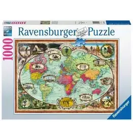 Ravensburger Bicycle Ride Around The World 1000 Piece Puzzle