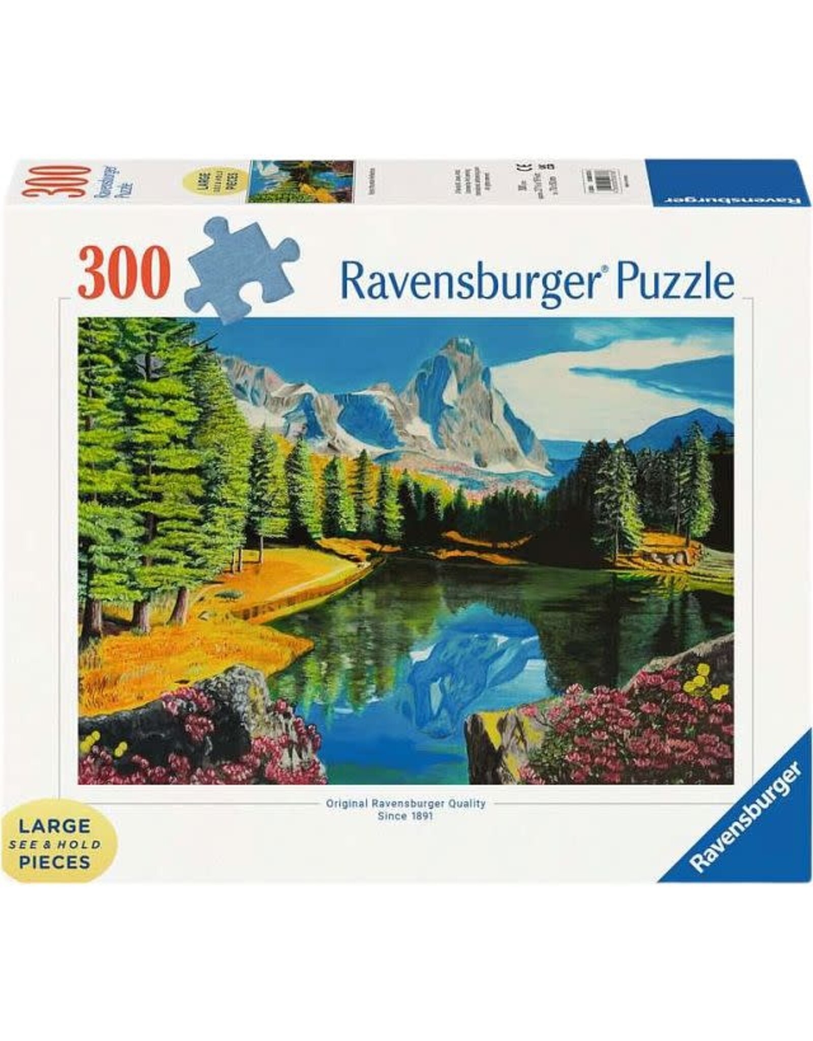 Ravensburger Rocky Mountain Reflections 300 Piece Large Format Puzzle