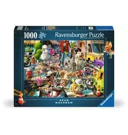 Ravensburger Macadam The Dog Walker 1000 Piece Puzzle