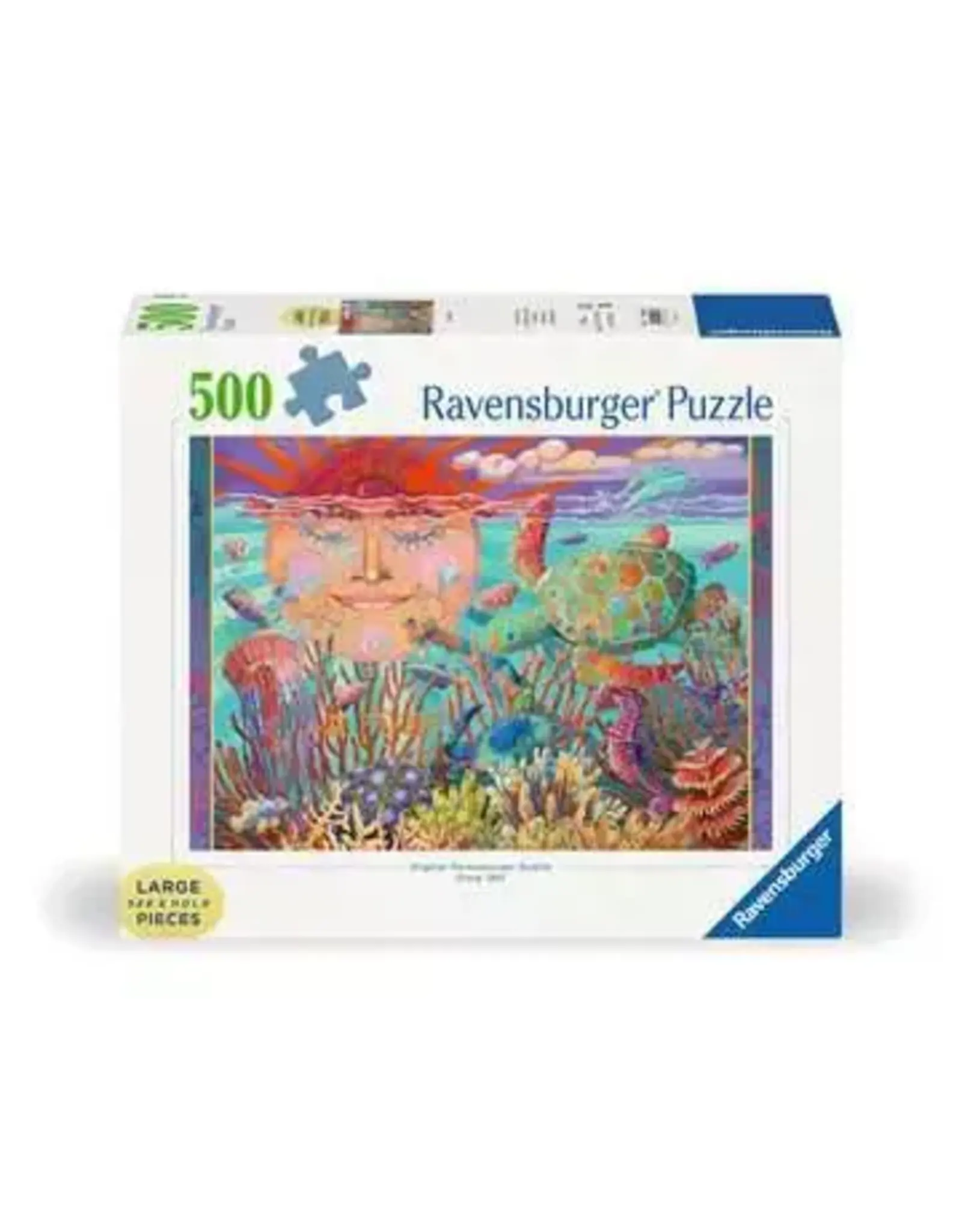 Ravensburger Sun And Sea 500 Piece Large Format Puzzle