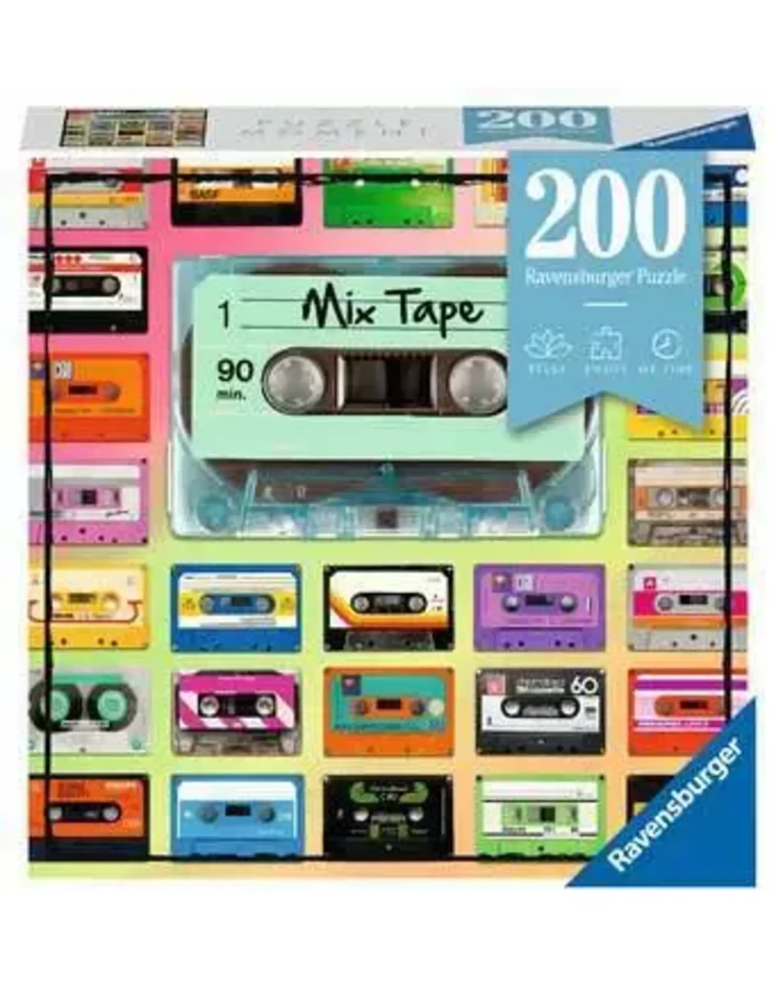 Ravensburger Puzzle Moments Mix Tape 200 Piece Puzzle