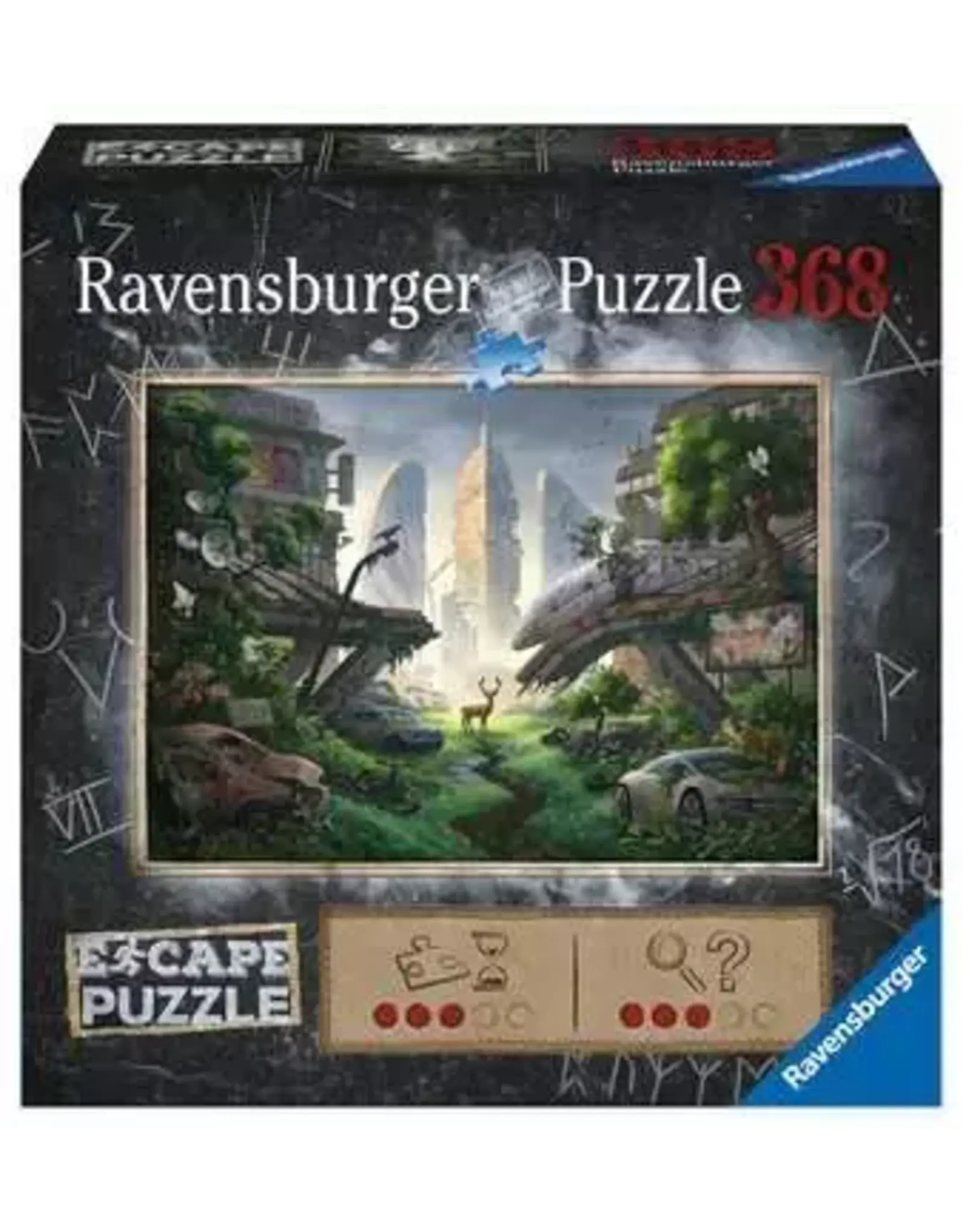 Ravensburger Escape The Desolated City 368 Piece Puzzle