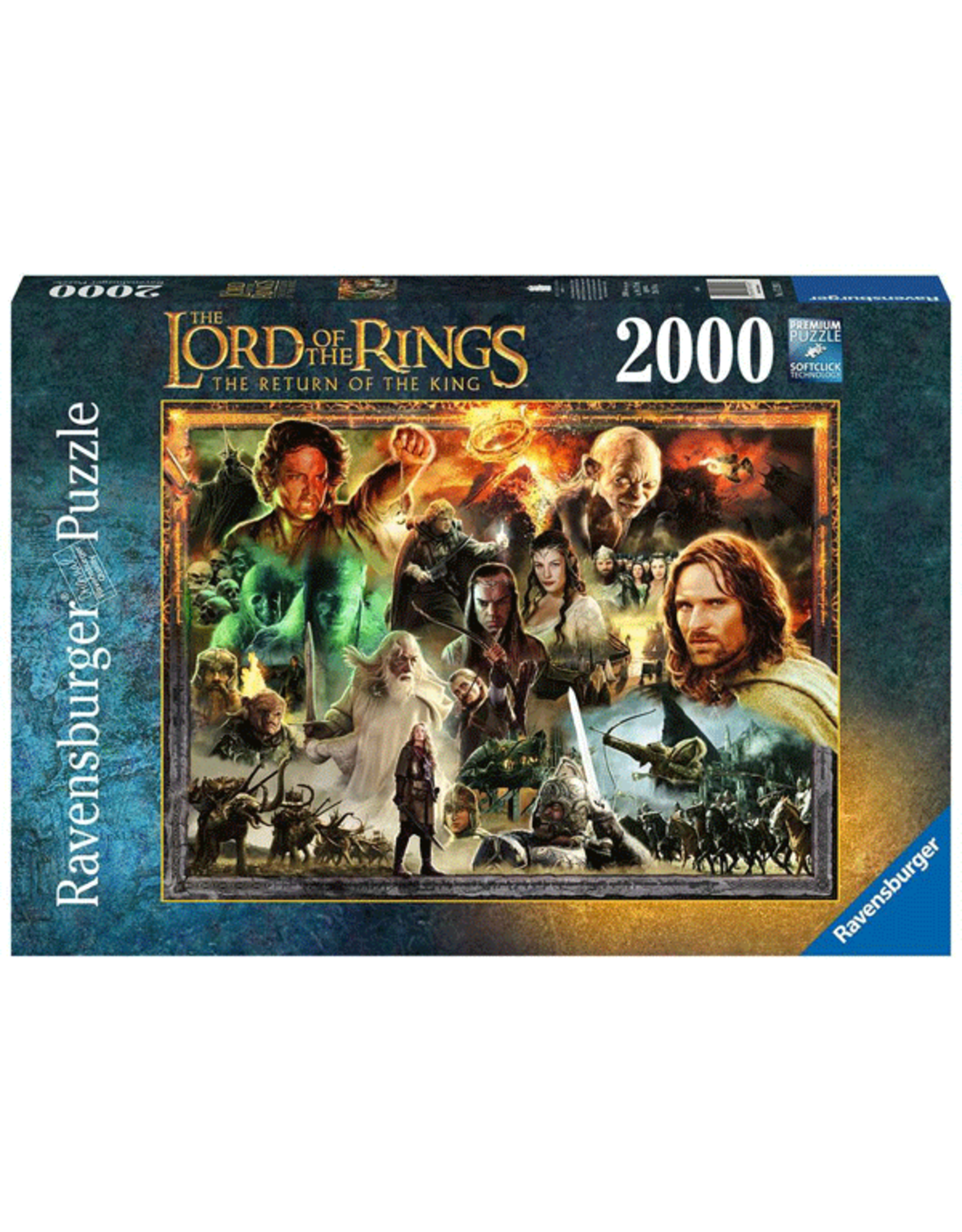 Ravensburger Lord Of The Rings The Return Of The King 2000 Piece Puzzle