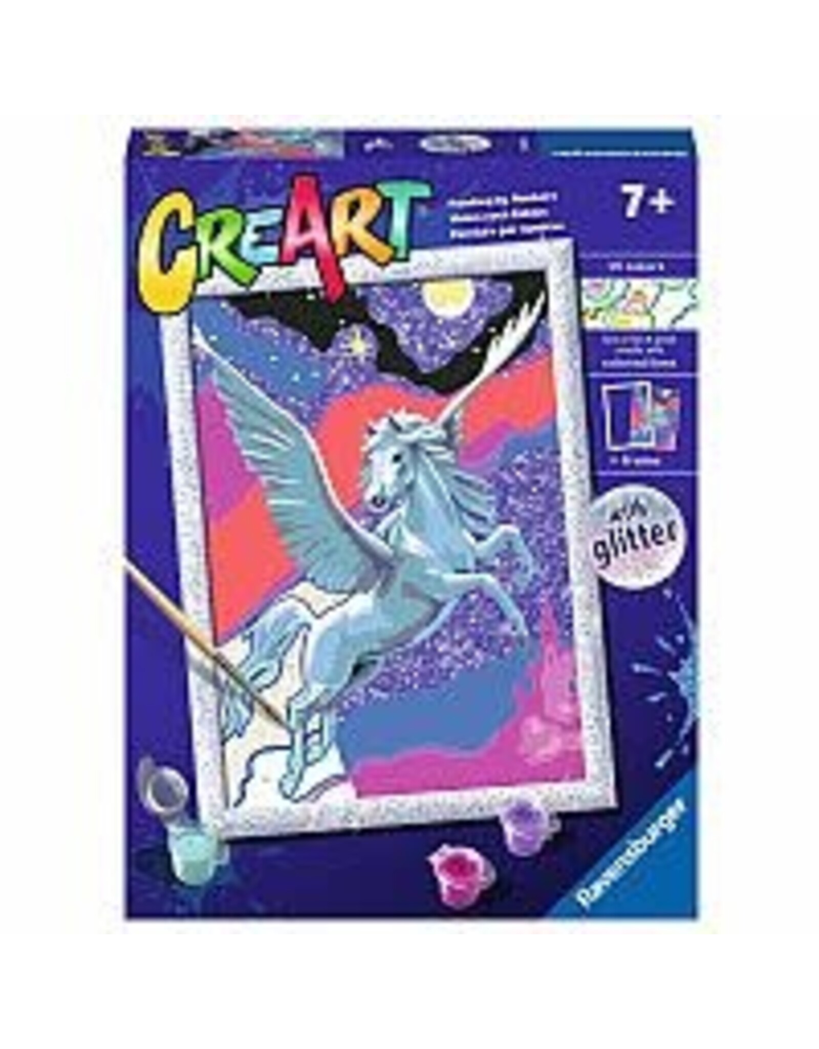 Ravensburger CreArt Powerful Pegasus With Glitter 7x10
