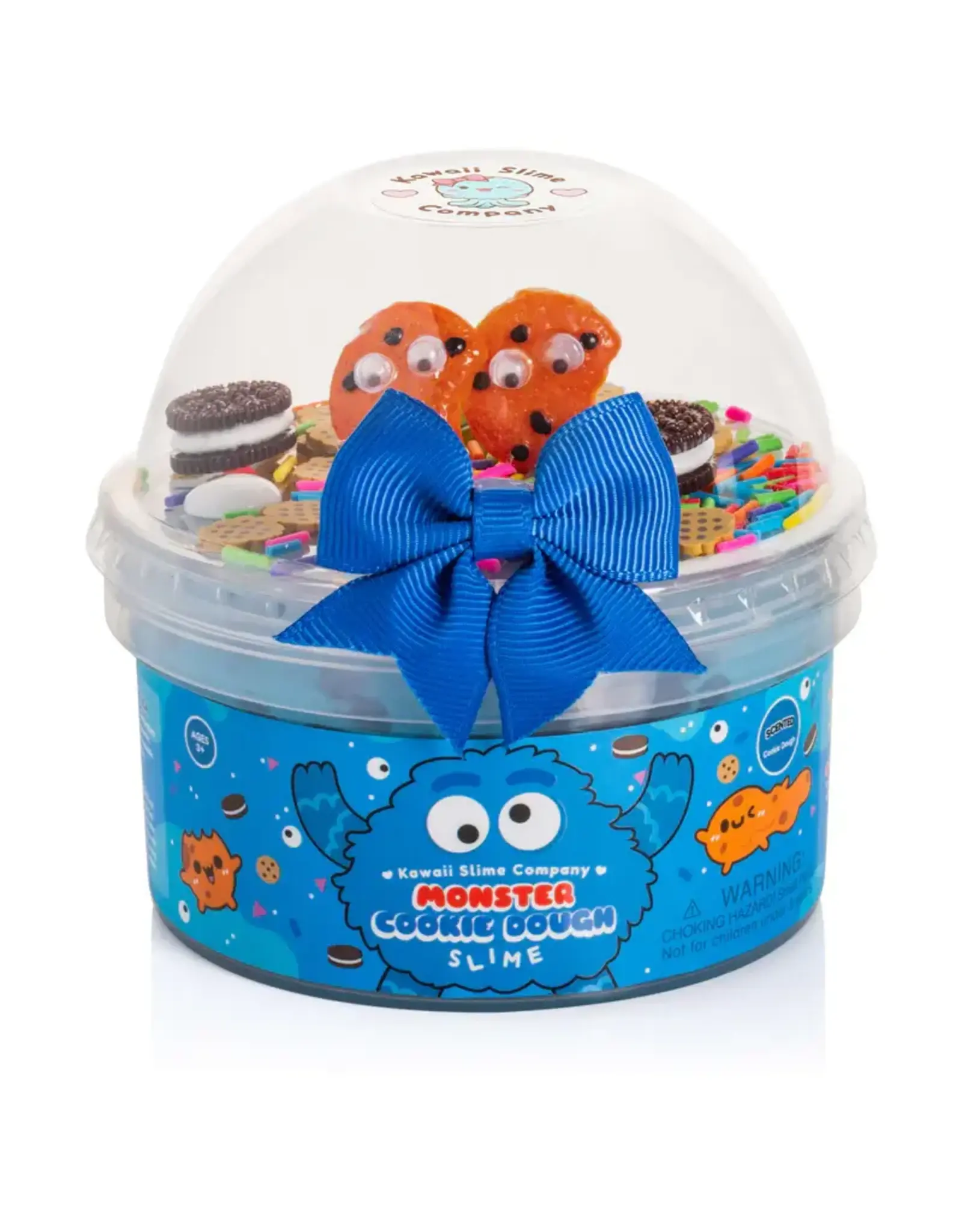 Kawaii Slime Monster Cookie Dough Slime