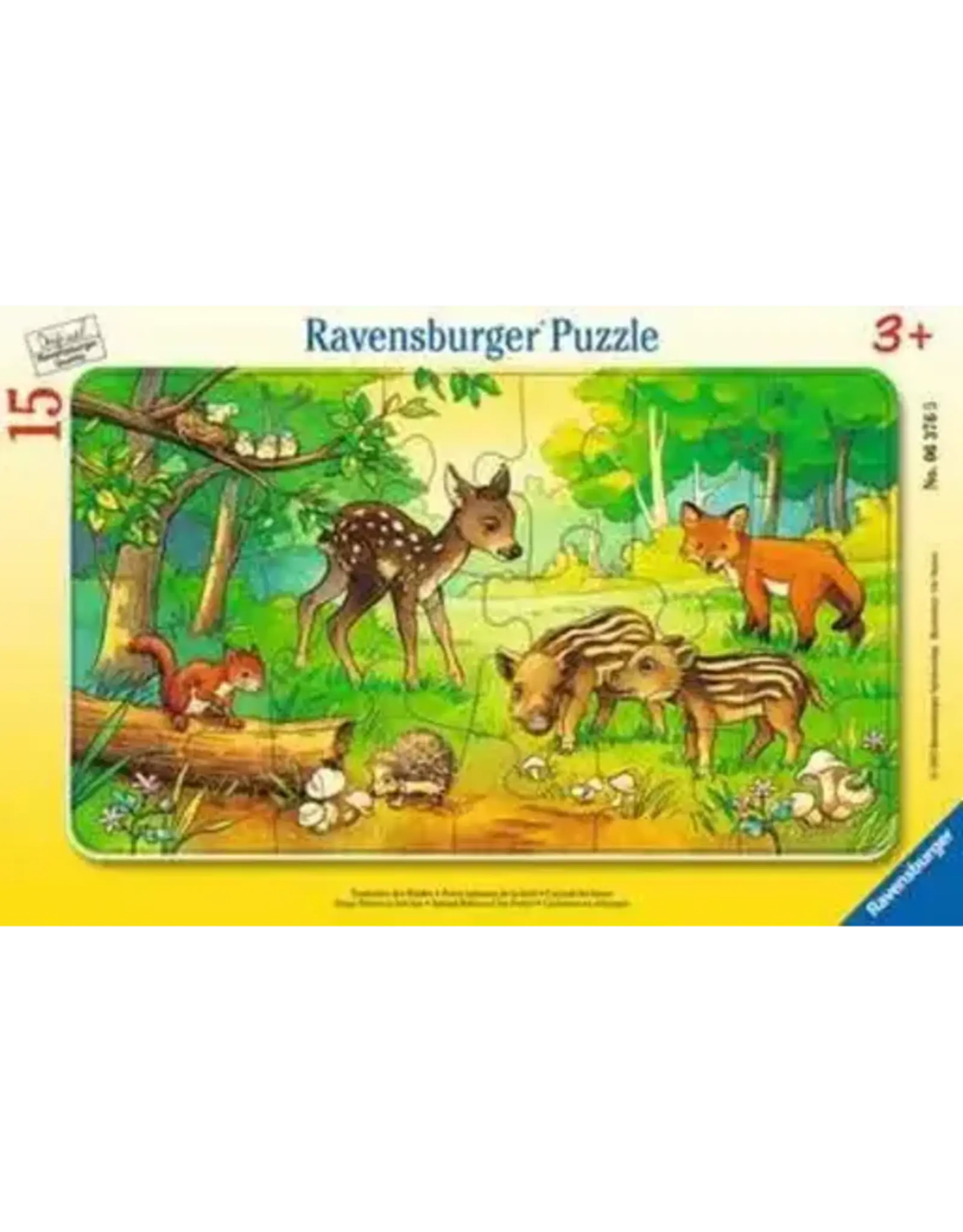 Ravensburger Baby Animals in the Meadow 15 Piece Puzzle