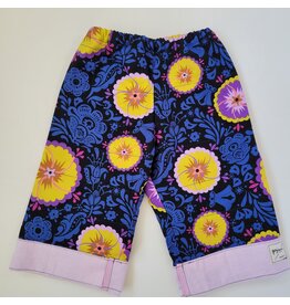 Georgi Pearson Quilty Pants Blue And Yellow Floral