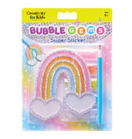 Creativity For Kids Bubble Gems Super Sticker Rainbow