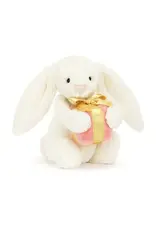 Jelly Cat Bashful Bunny With Present Little