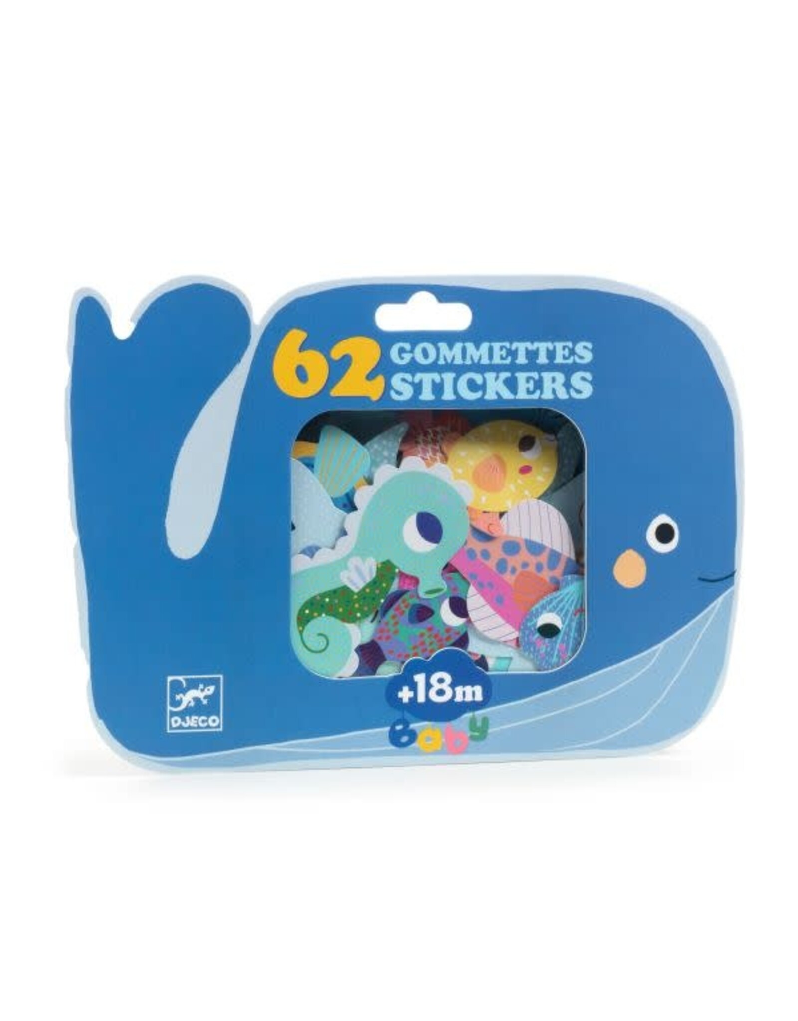 Djeco Sea Animals Stickers