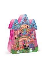 Djeco 54 Pieces Silhouette Puzzle Fairy Castle