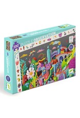 Djeco Crazy Town 200 Piece Observation Puzzle