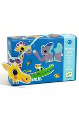 Djeco Puzzle Duo Articulo Animals