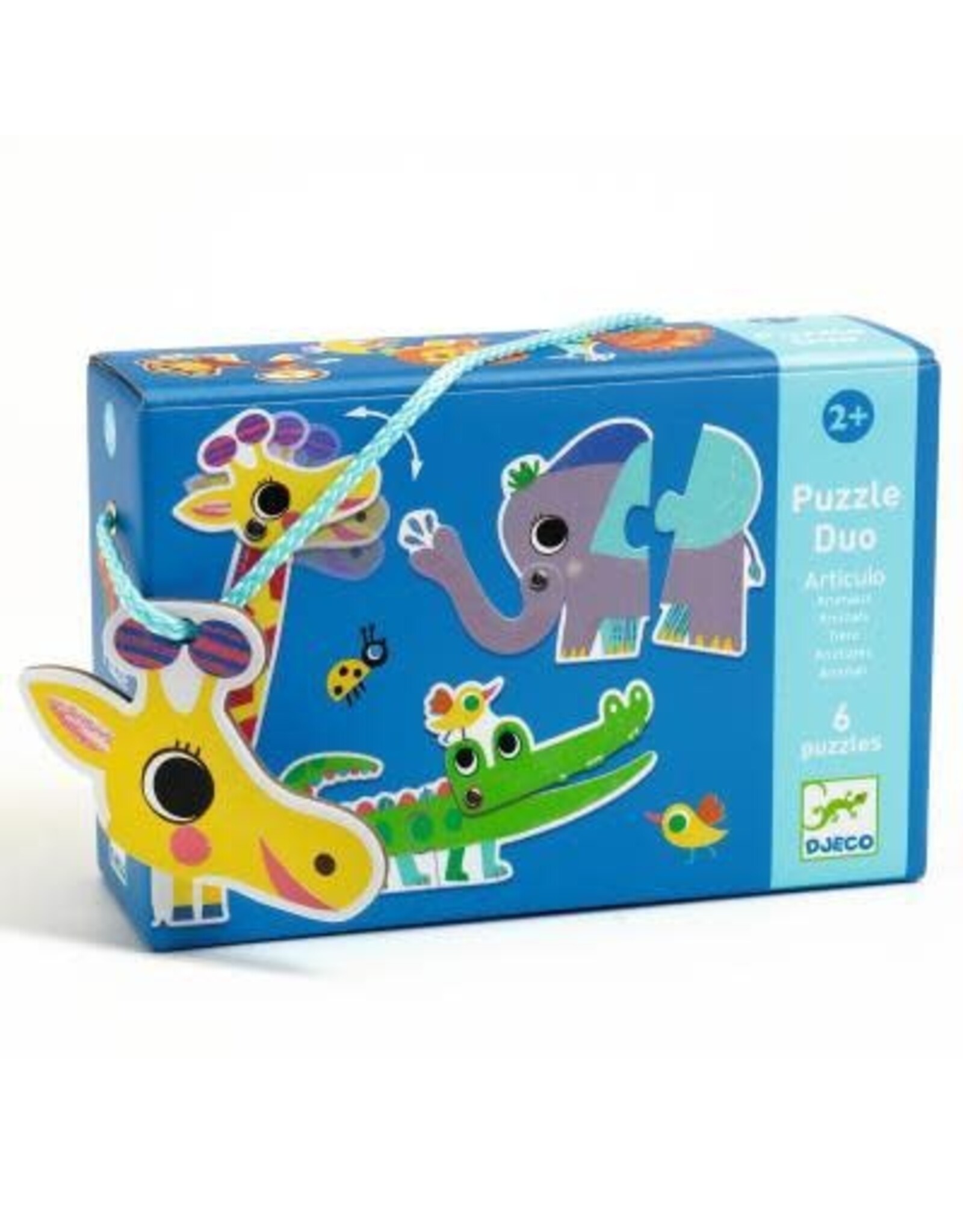 Djeco Puzzle Duo Articulo Animals