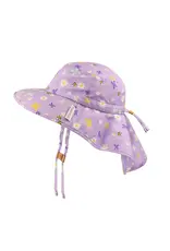 FlapJackKids Sun Hat Neck Cape Daisy