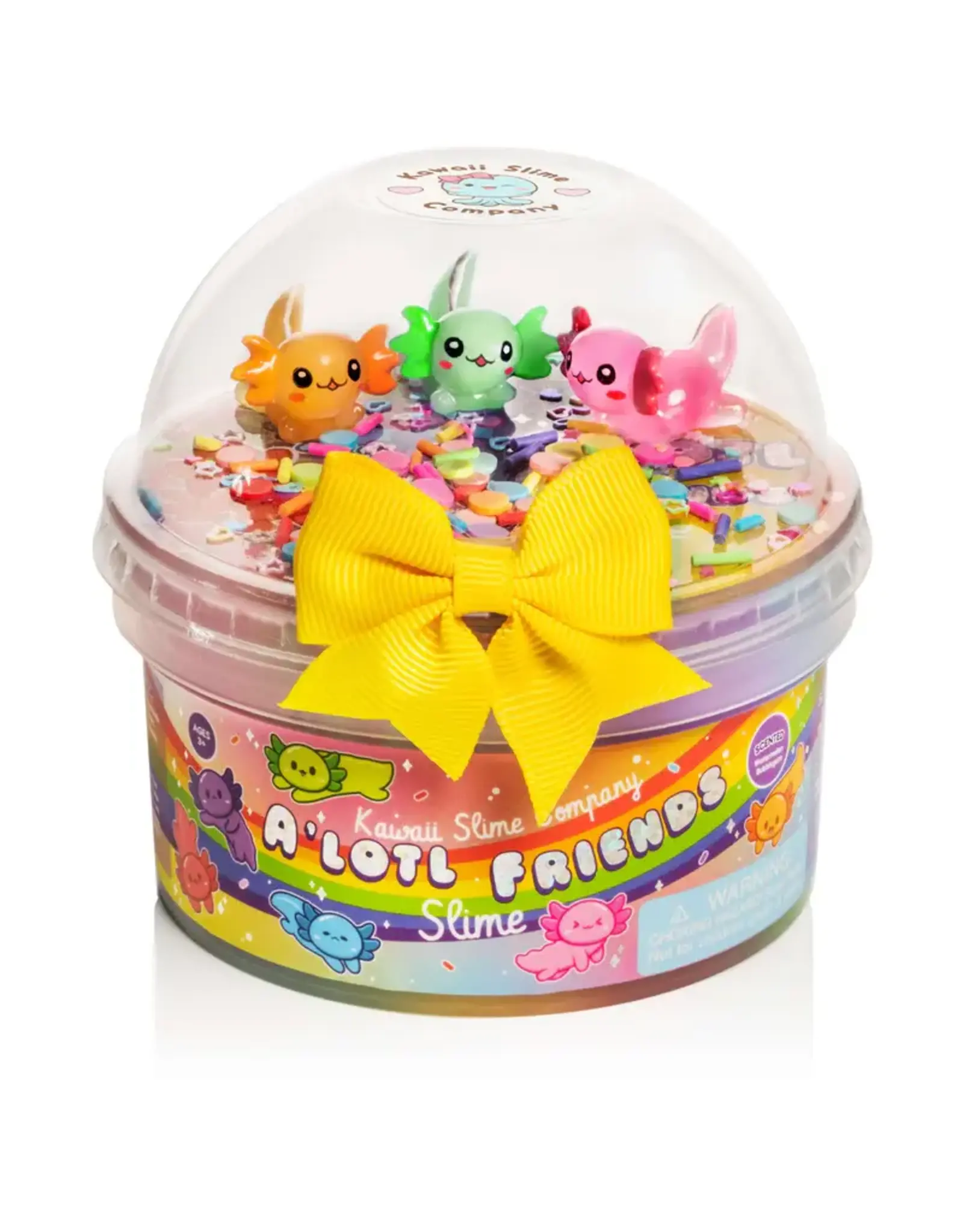 Kawaii Slime A'lotl Friends Butter Slime