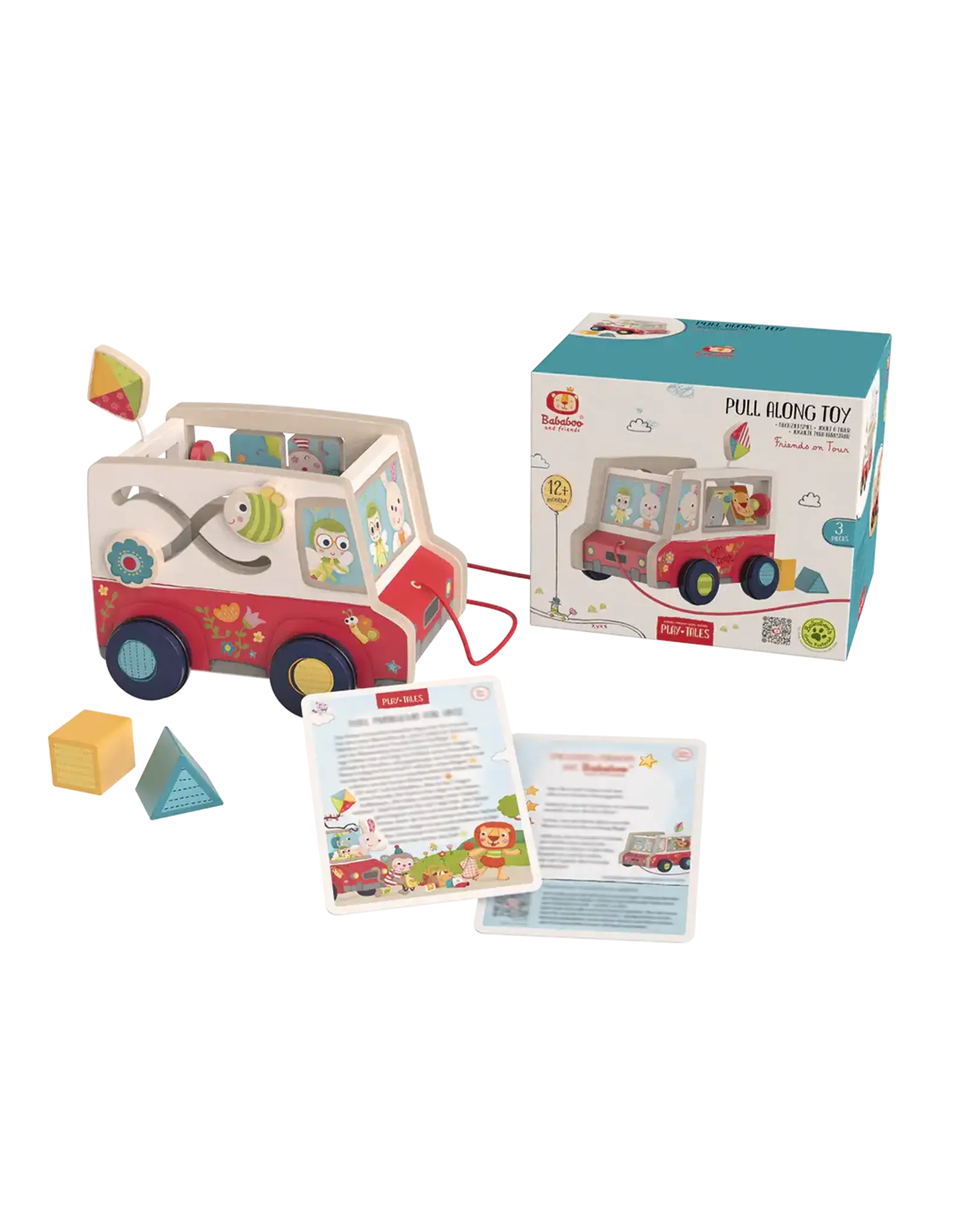 Babadoo and Friends Friends On Tour Pull Along Toy