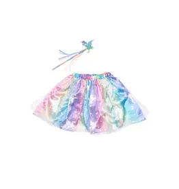 Great Pretenders Enchanted Unicorn Skirt And Wand Size 4-6