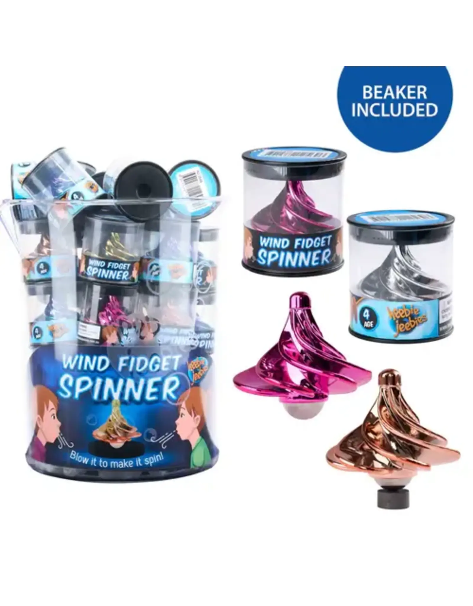 Heebie Jeebies Wind Fidget Spinner